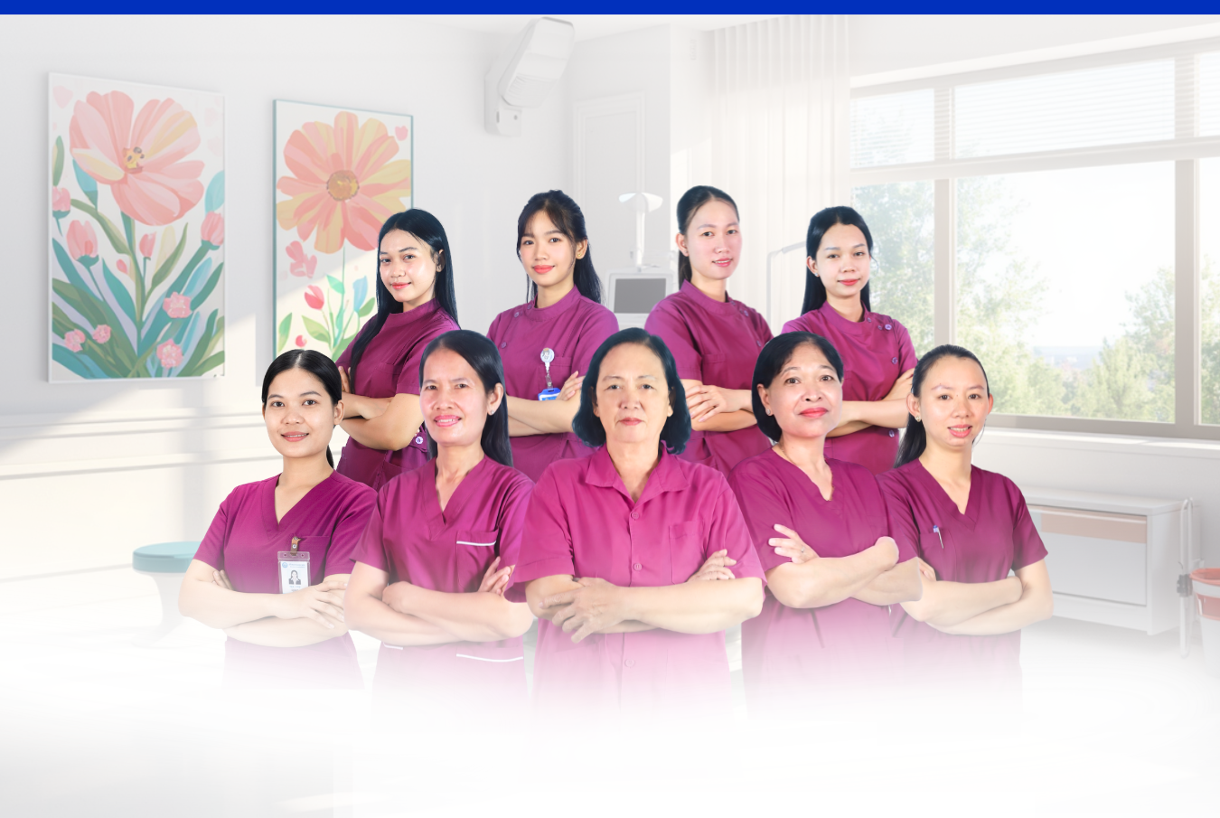 Maternity and Gynecology team at Sovann Polyclinic